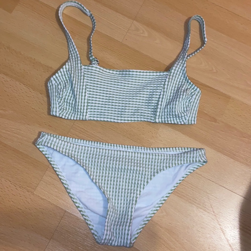 Green Target Bikini
